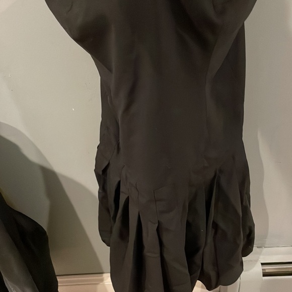 J crew black cheerleader style dress pleats - Picture 2 of 5